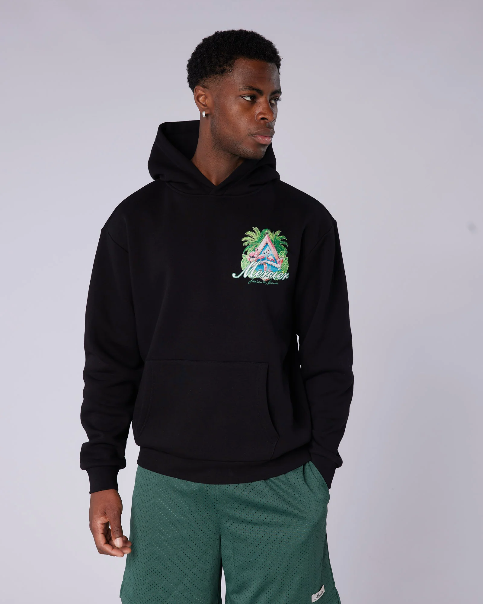 Prism Serve Hoodie Black - Image 2