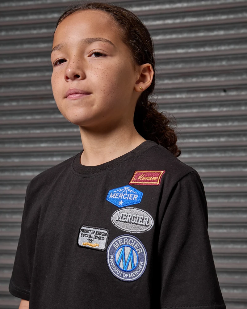 Junior OG Badge T-shirt Black - Image 4