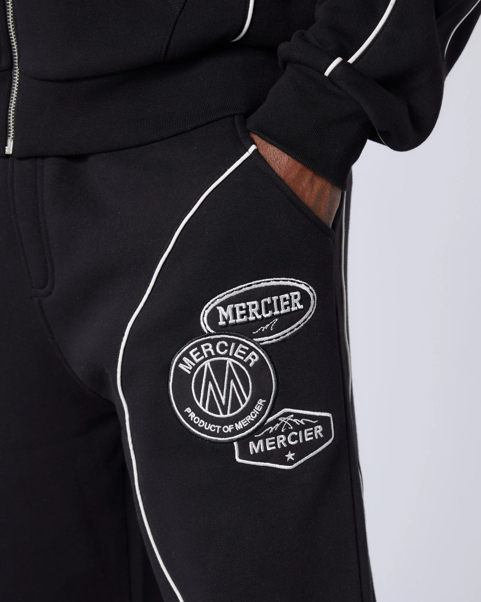 New Wave OG Badge Jogger Black - Image 4